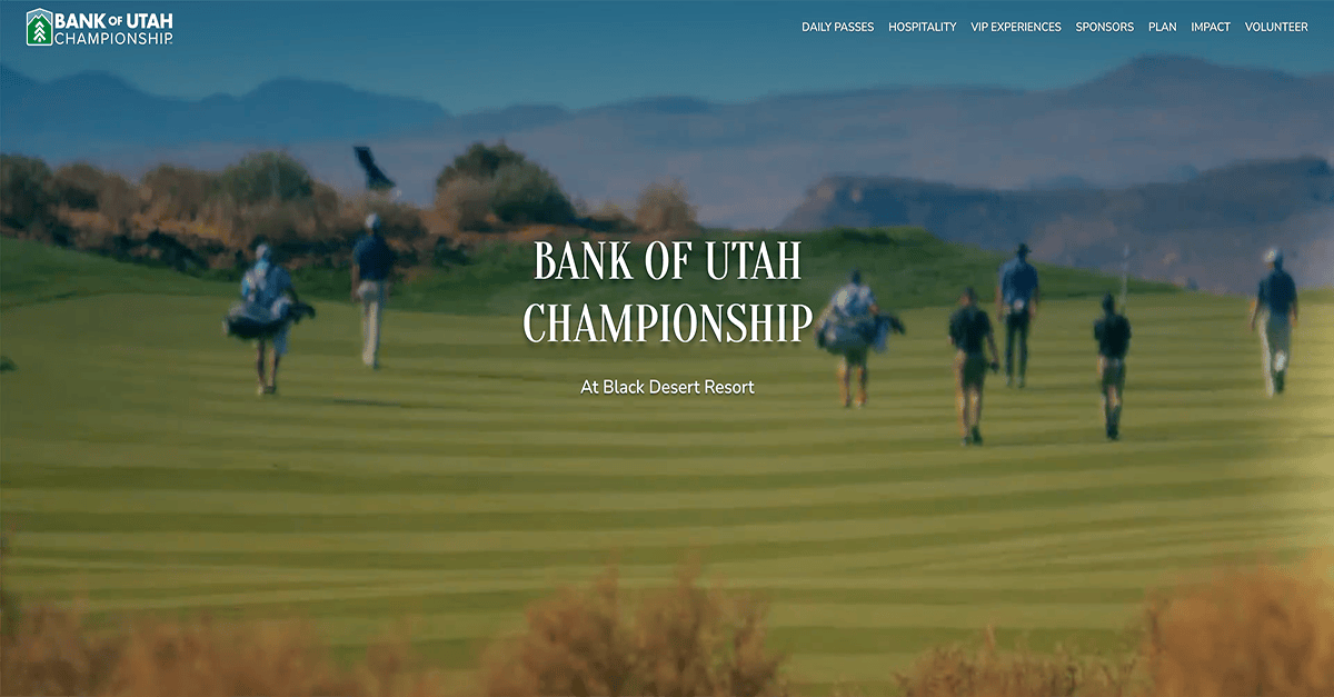 Home - Bank of Utah Championship